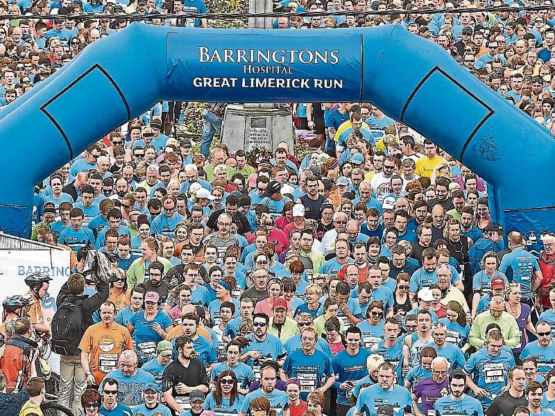 Thousands taking part in Barringtons Hospital Great Limerick Run