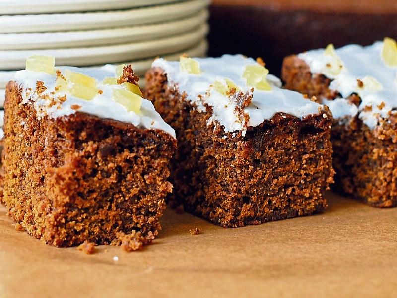 Start you own tradition with mouth-watering ginger cake