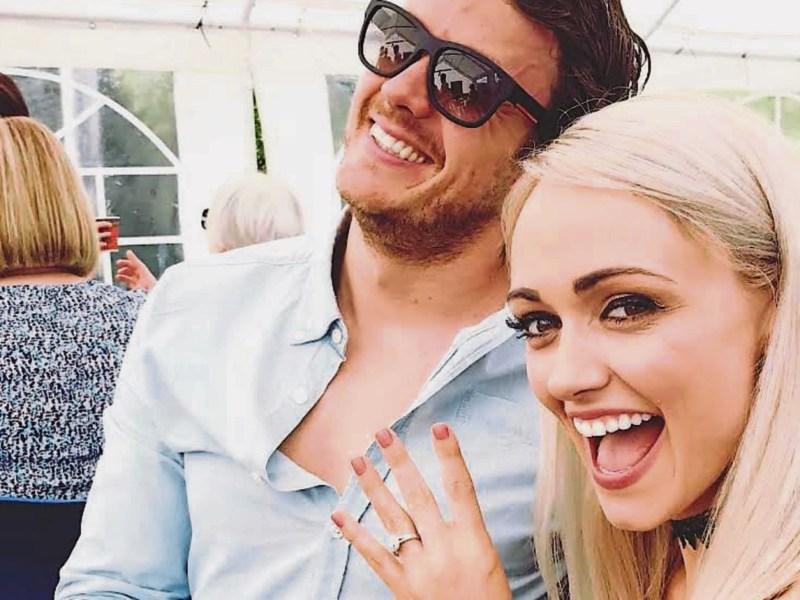 Limerick's Leanne Moore is in sparkling form after proposal