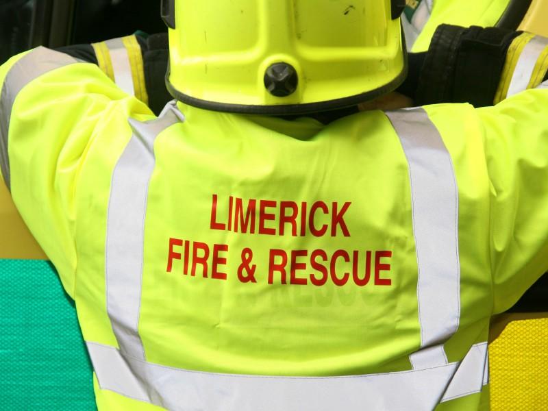 Emergency services attend scene of Limerick road crash