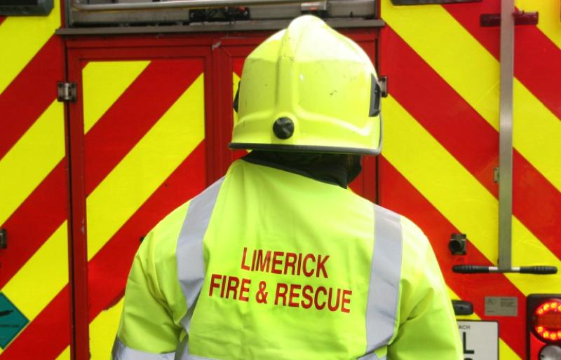 Limerick Fire Service called to derelict house fire