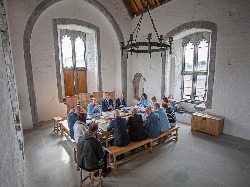 History but no high heels for Limerick's councillors at meeting in Desmond Castle