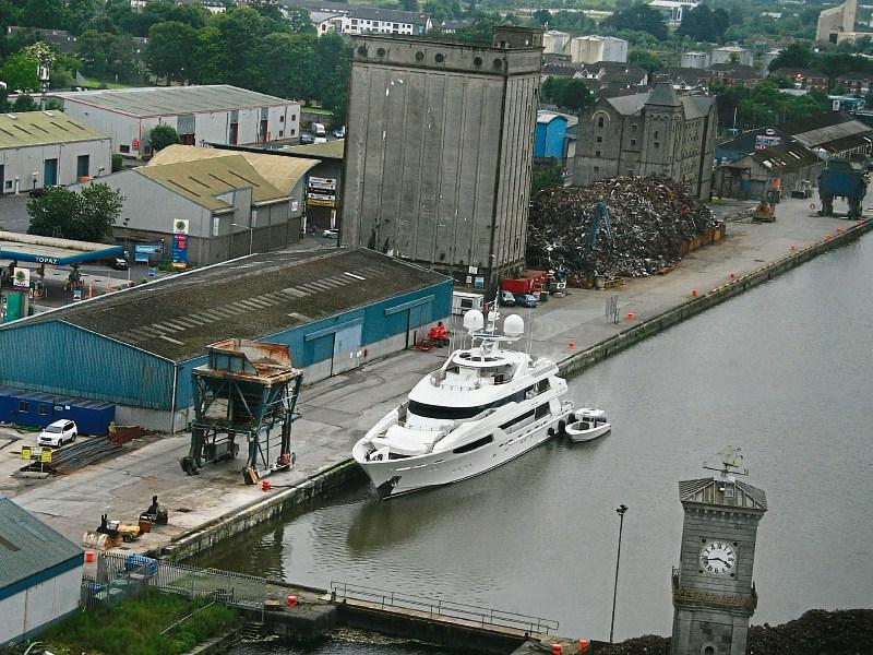 &euro;28million Super Yacht docks in Limerick