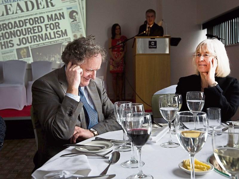 Tributes in Limerick to 'outstanding presenter' Vincent Browne as he steps down