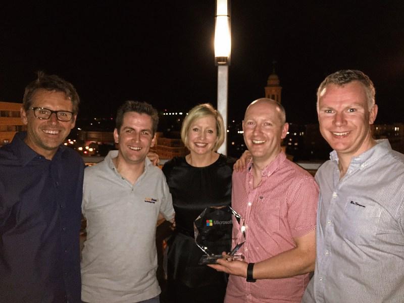 Limerick firm on Point with award from technical giant Microsoft