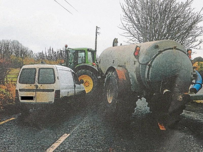 Limerick van driver acquitted over collision with slurry tanker
