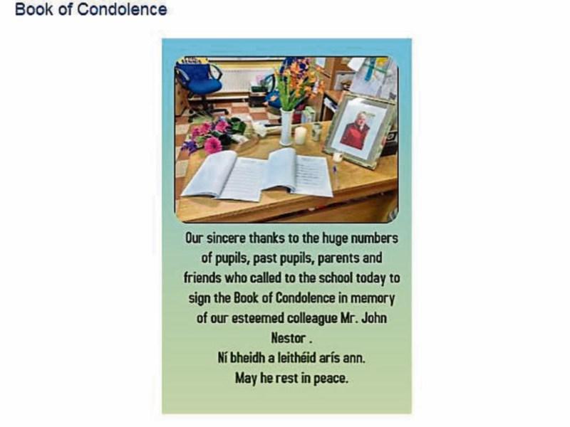 Sadness at sudden&nbsp;death of popular&nbsp;vice principal at Limerick school