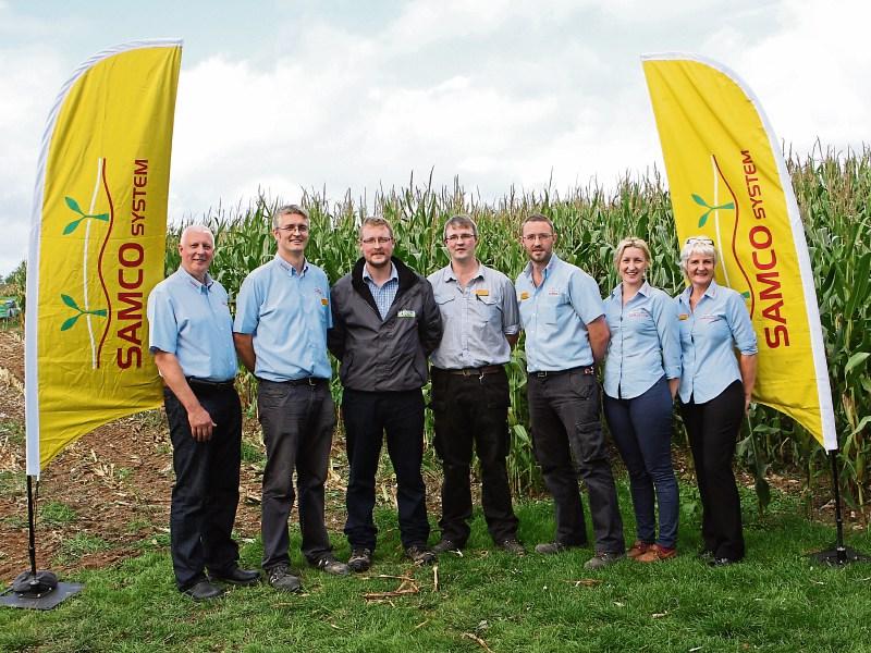 Some of Samco’s management and staff in Adare
