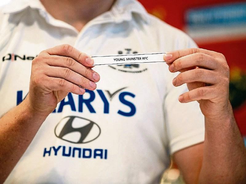 Munster Senior Cup first round ties to be redrawn