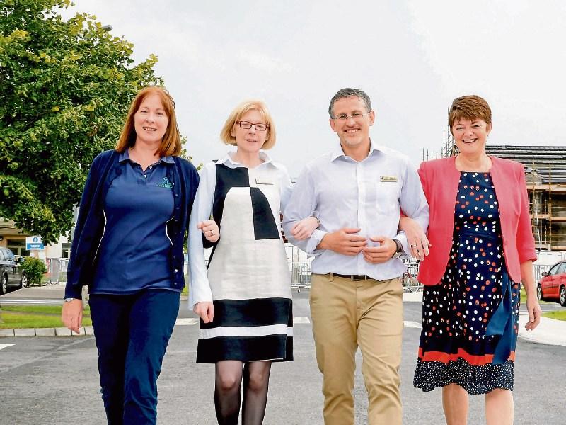 Shirley Real, Jacqueiine Holmes, Noel Kennedy and Key Chawke getting ready for Palliative Care week Picture: Keith Wiseman
