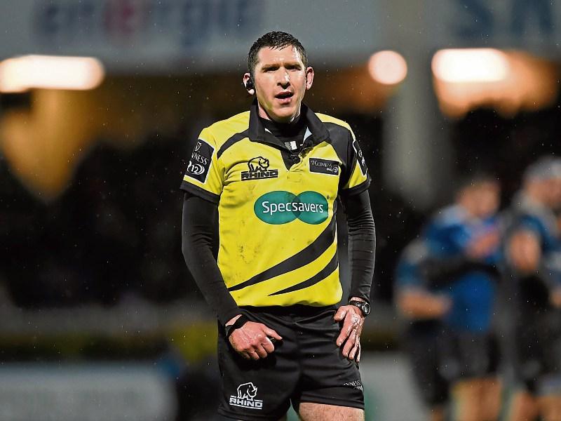 #WATCH: Limerick rugby referee George Clancy has beer thrown at him by angry fan