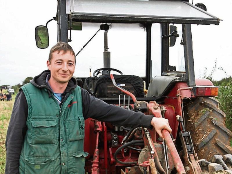 Michael John Dillane, who is a two time winner at the ploughing