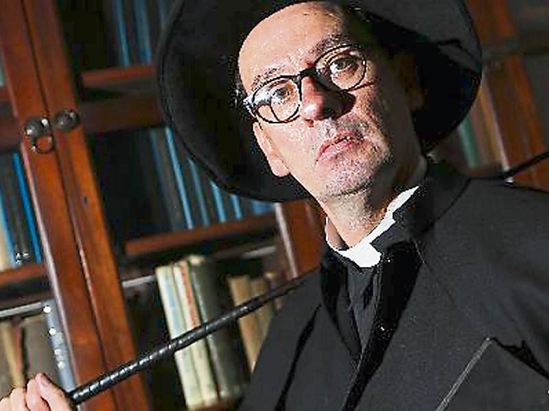 Actor Donal Courtney as Monsignor Hugh O’Flaherty in his one-man show God has no Country which comes to Abbeyfeale on September 28