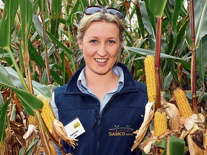 Stephanie Shine, Adare, at a previous Samco Maize Open Day