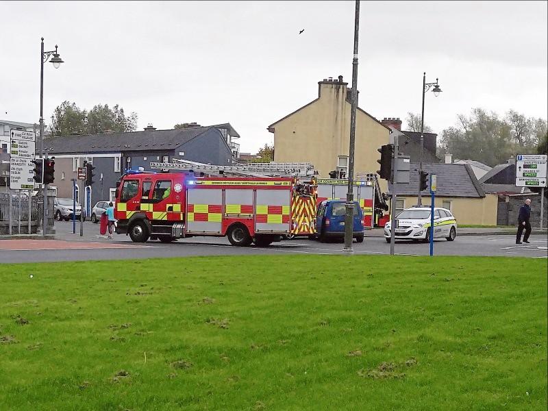 Emergency services attend scene of car crash in Limerick