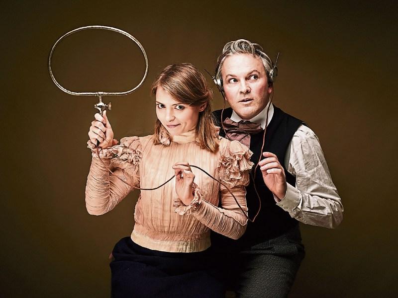 Julie Maguire and Louis Lovett in They Called Her Vivaldi, which takes place in the Belltable on October 17 and 18 as part of the 2017 Bualadh Bos Festival