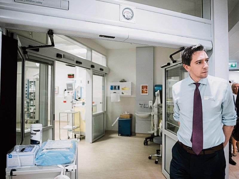 Frustrated: Minister for Health Simon Harris criticised management at UHL over its ongoing overcrowding problem, just 27 days after he visited the hospital on June 12 Picture: Brian Arthur
