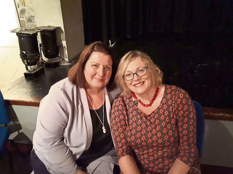 Mary Kennelly and Brenda Fitzmaurice pictured at the launch of Splinters at St John&rsquo;s Arts Centre, Listowel recently