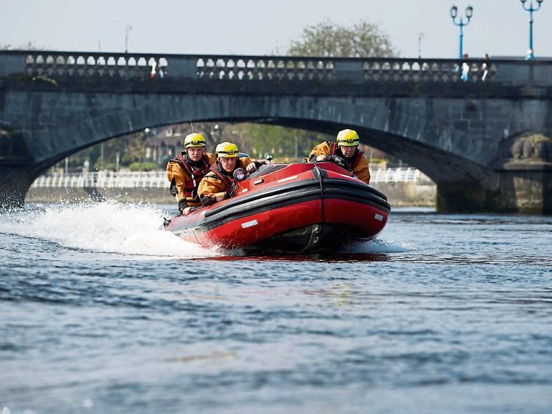 The rescue boat, Fire Swift, was launched to respond to the incident
