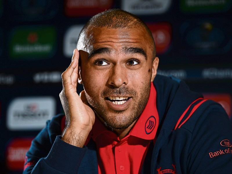 Munster's Simon zebo