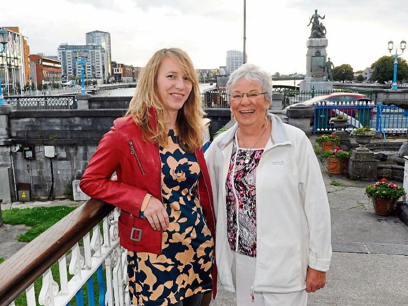 Well known Limerick faces in their own right: Clare and Barbara Hartigan, Castleconnell