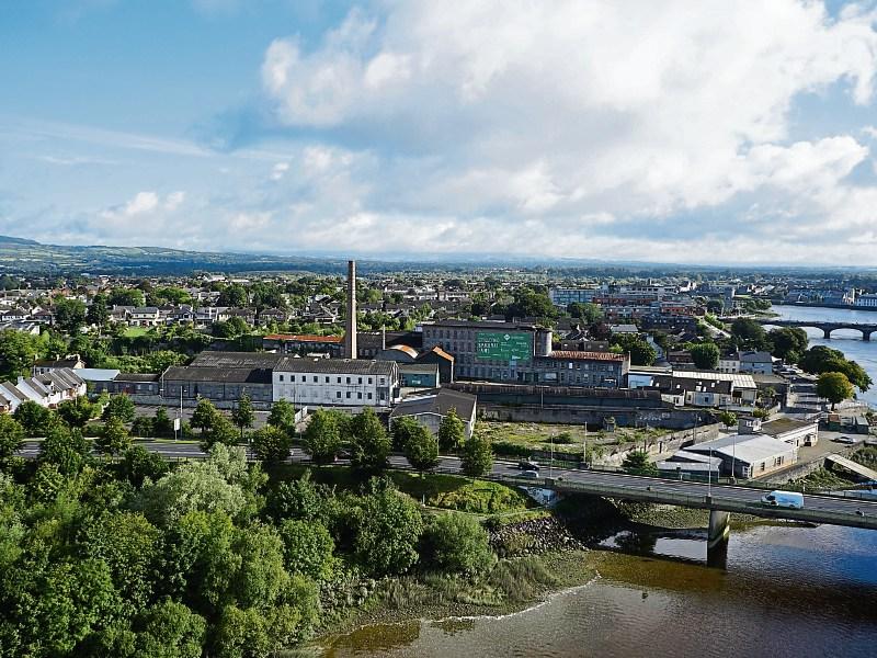 Park-and-stride: The old Cleeve’s factory in Limerick