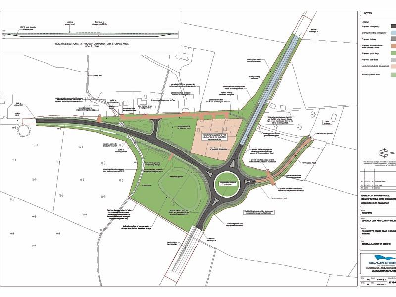 The improvements works at Beary’s Cross are designed to make the very busy junction safer and ease backlogs