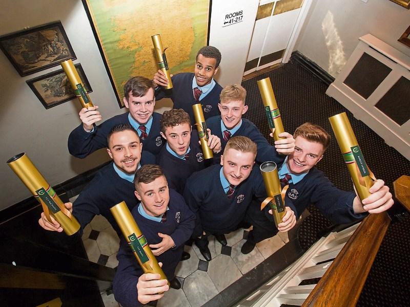 Pictured are Ger Barry, Flip Kaczmarek, Robert Hayes, Colin O'Toole, Abdirahman Ali, Liam Byrnes, Emmet Clohessy and Marcus Jackson Picture: Alan Place