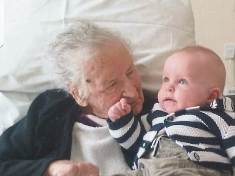 Bess and little Leo Fennessy