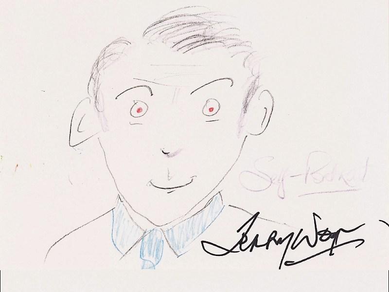 A self-portrait of the late Terry Wogan, late BBC broadcaster from Limerick