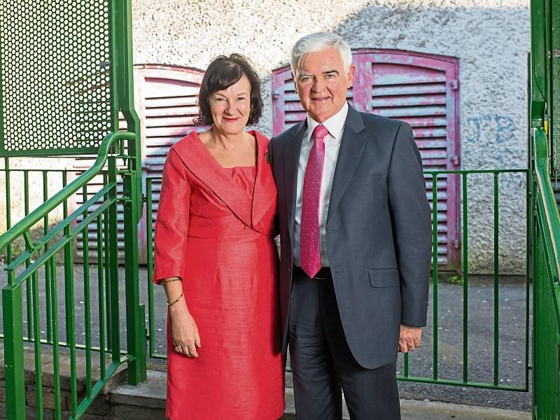 Proprieters Margaret and Jim Long at the launch of the Longcourt House Hotel
