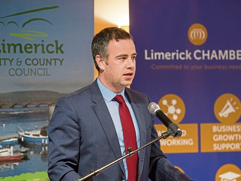 Limerick Chamber of Commerce CEO, James Ring has said that Limerick’s Twenty-Thirty plan won’t be the ‘overwhelming success’ if retail issues are not addressed Picture: Sean Curtin