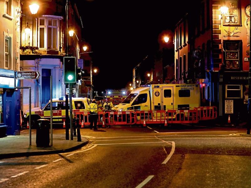 The scene of last year’s accident at Lord Edward Street, Kilmallock. A verdict of misadventure was recorded at Limerick Coroners Court