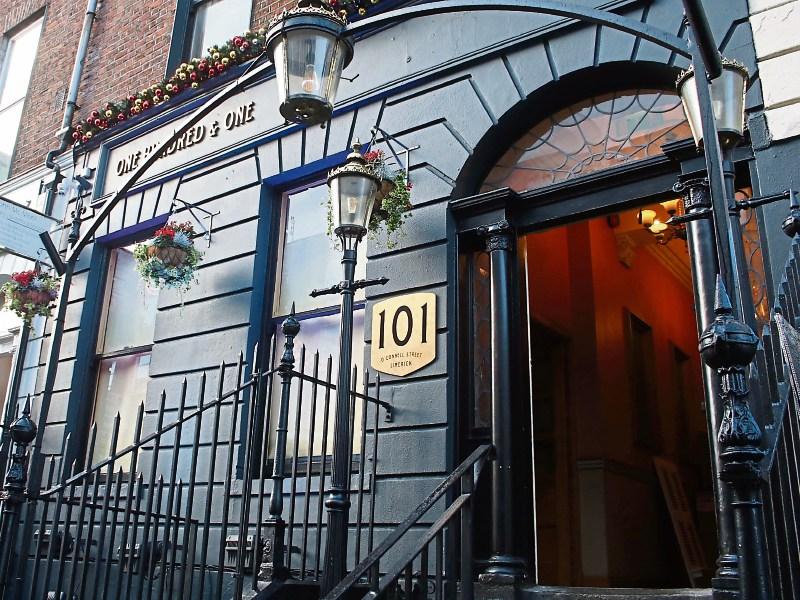 One Hundred & One: Will eventually feature five distinct bars