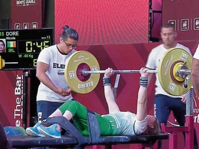 Nicola Dore competing on the world stage for Team Ireland in Mexico