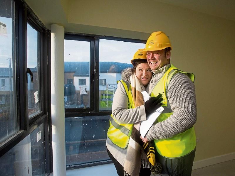 Christina and Ger Doran who will be among the first wave of residents moving into the Lord Edward Street housing scheme in 2018 Pictures: Alan Place