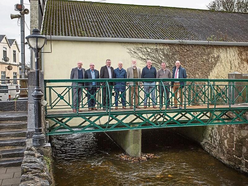 Newcastle West councillors, Michael Collins, chair, Liam Galvin, John Sheahan, Francis Foley, Jerome Scanlan and Seamus Browne  pictured with council engineers Padraig Vallely and Ben Nunan