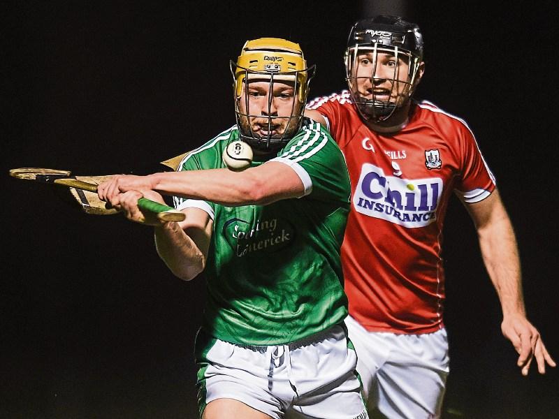 Paul Browne in action for Limerick versus Cork