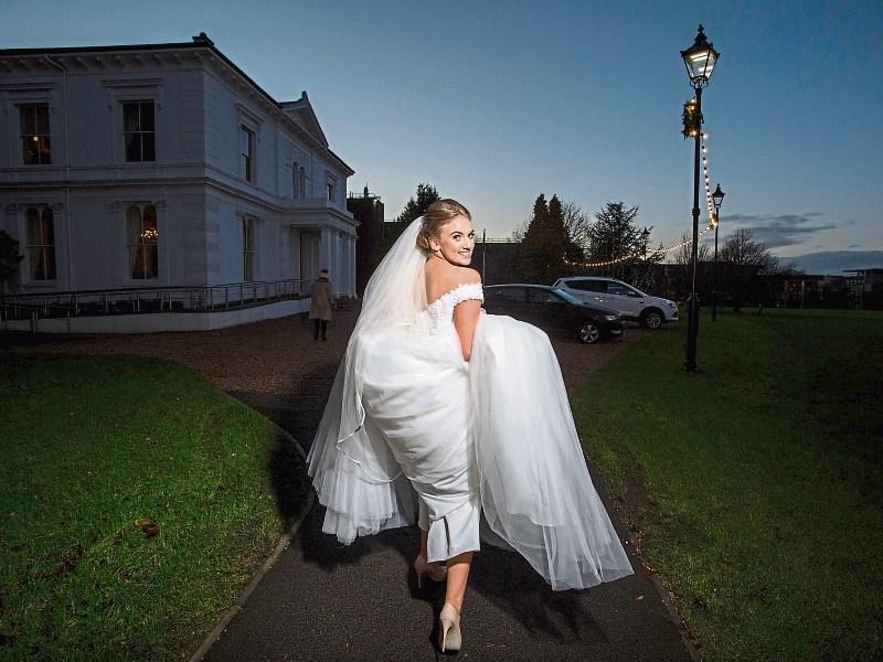 Pictured at the launch of the Mid West Bridal Exhibition was model Orla Shiel,  wearing a design from Lilac Rose Pictures: Alan Place