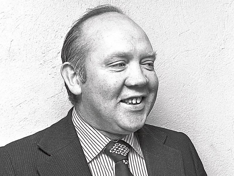 The late John Donegan, pictured above in 1978 at a staff party for Murphy’s Brewery, was laid to rest this Wednesday following funeral Mass in Kilmallock