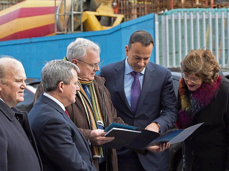 Taoiseach Leo Varadkar in Limerick last week, where he confirmed the route the M20 will take to the Limerick Leader