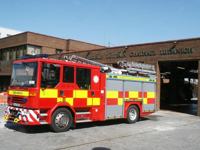Emergency services tackle three fires within an hour in Limerick