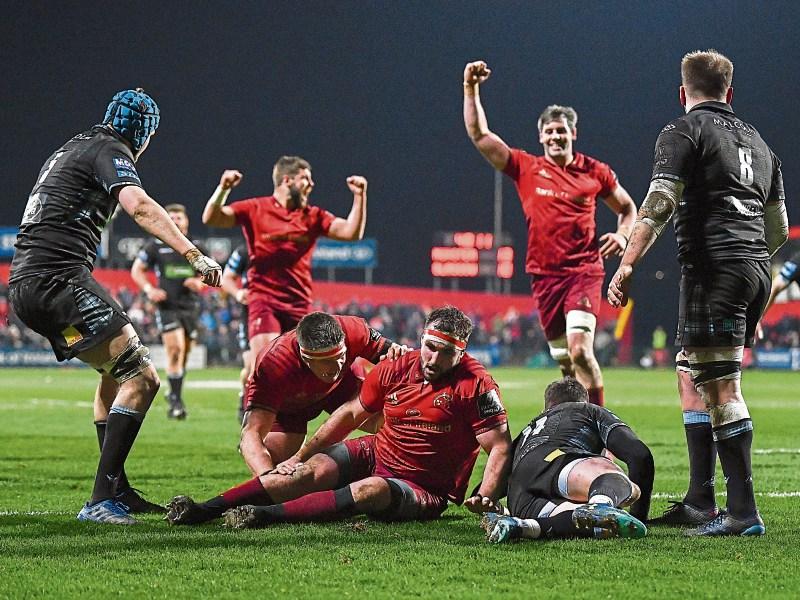 Resolute Munster consign Glasgow to second Pro14 defeat of the season