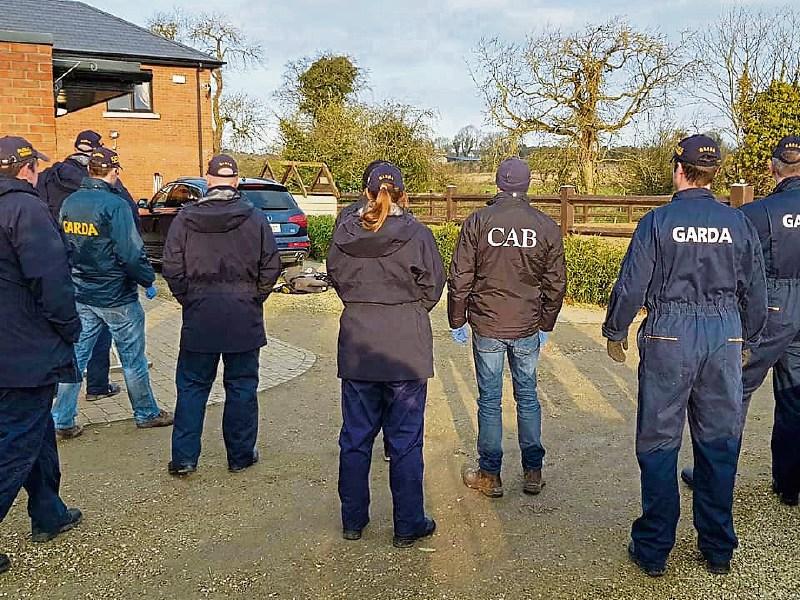 More than 100 gardai and members of the Criminal Assets Bureau carried out the searches Picture: CAB