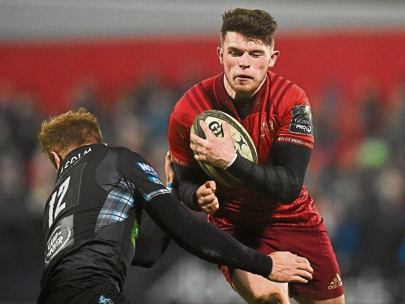 Munster coach Johann van Graan impressed with Calvin Nash's progress