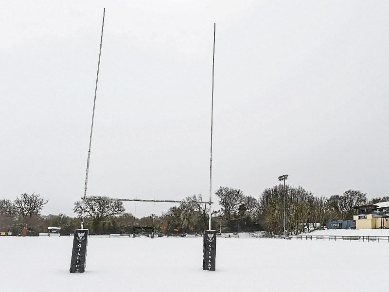 Saturday's Ulster Bank League games fall victim to big freeze