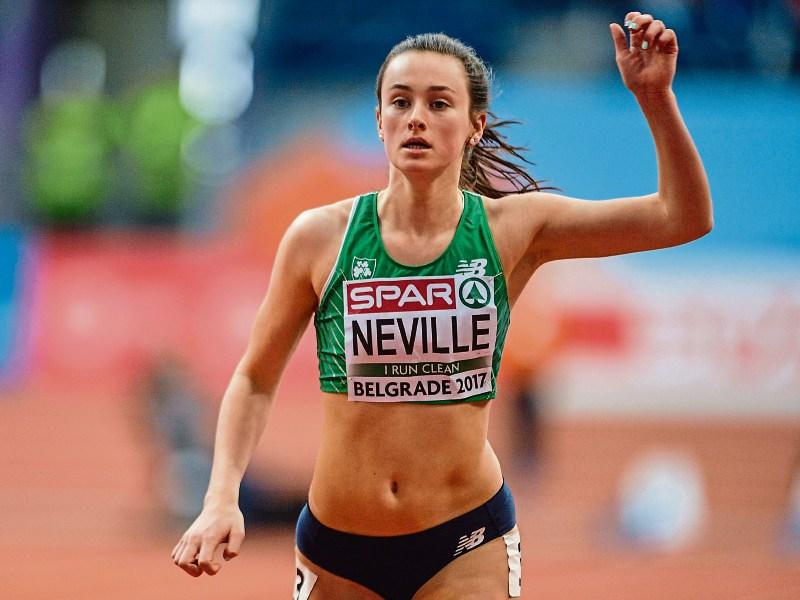 Limerick athlete Ciara Neville competes at IAAF World Indoor Championships