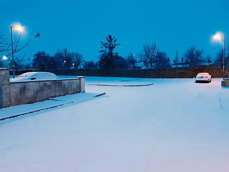 Heavy snowfall across Limerick has Storm Emma hits