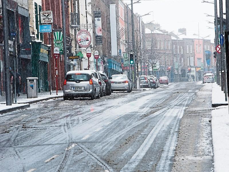 Limerick motorists warned of black ice as orange weather warning remains