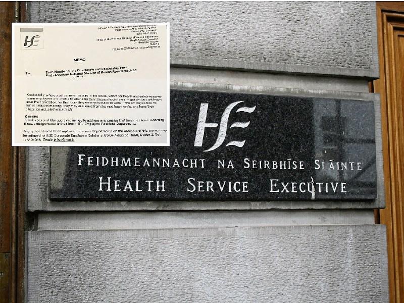 The HSE director told management in the memor that if staff, for health and safety reasons, could not turn up for work, annual leave hours would be cut